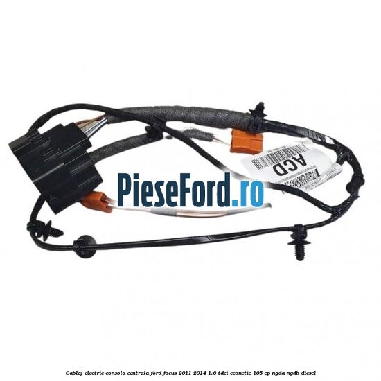 Cablaj electric consola centrala Ford Focus 2011-2014 1.6 TDCi ECOnetic 105 cp NGDA, NGDB diesel