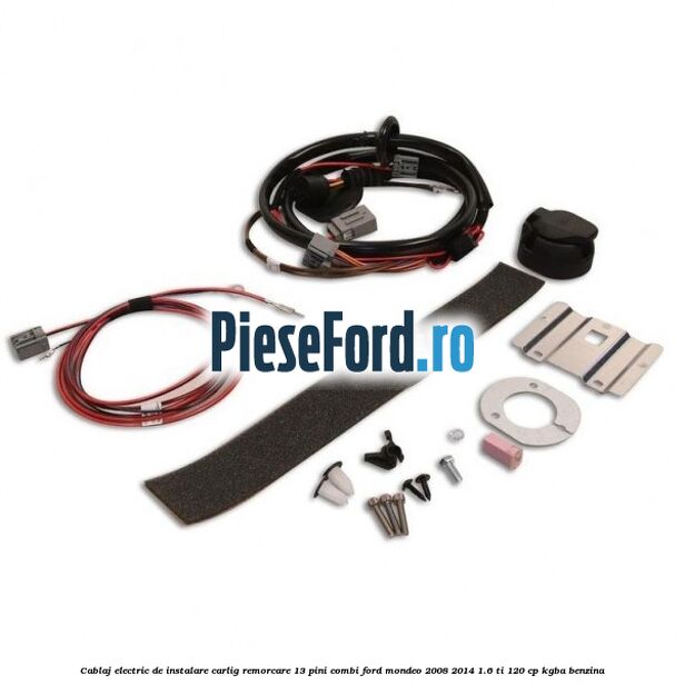 Cablaj electric de instalare carlig remorcare 13 pini combi Ford Mondeo 2008-2014 1.6 Ti 120 cp KGBA benzina