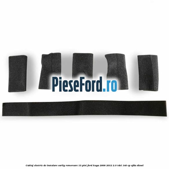 Cablaj electric de instalare carlig remorcare 13 pini Ford Kuga 2008-2012 2.0 TDCI 140 cp UFDA diesel