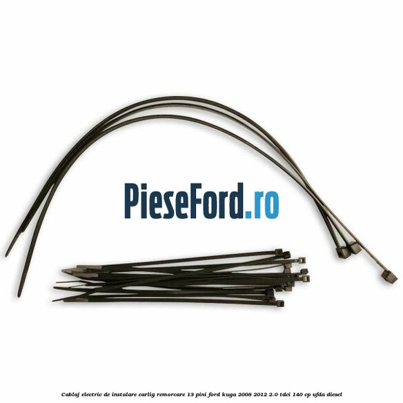 Cablaj electric de instalare carlig remorcare 13 pini Ford Kuga 2008-2012 2.0 TDCI 140 cp UFDA diesel