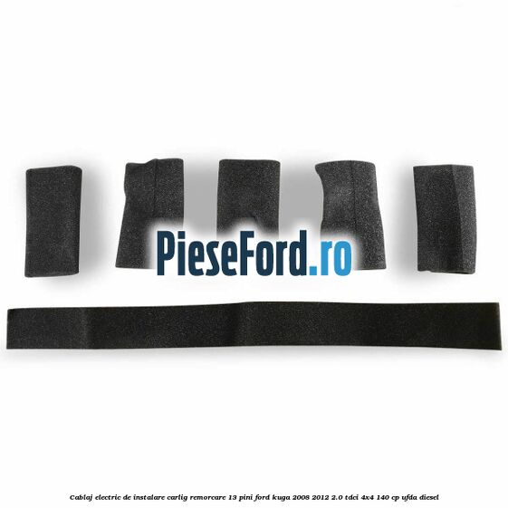 Cablaj electric de instalare carlig remorcare 13 pini Ford Kuga 2008-2012 2.0 TDCI 4x4 140 cp UFDA diesel