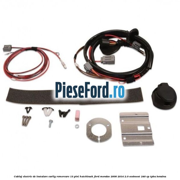 Cablaj electric de instalare carlig remorcare 13 pini hatchback Ford Mondeo 2008-2014 2.0 EcoBoost 240 cp TPBA benzina