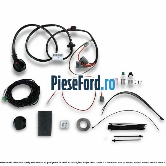 Cablaj electric de instalare carlig remorcare 13 pini pana in anul 12/2014 Ford Kuga 2013-2016 1.5 EcoBoost 150 cp Cablaj electric de instalare carlig remorcare 13 pini pana in anul 12/2014 Ford Kuga 2013-2016 1.5 EcoBoost 150 cp M8MA, M8MB, M8MC, M8MD, M8ME benzina