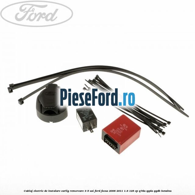 Cablaj electric de instalare carlig remorcare 3/5 usi Ford Focus 2008-2011 1.8 125 cp Cablaj electric de instalare carlig remorcare 3/5 usi Ford Focus 2008-2011 1.8 125 cp Q7DA, QQDA, QQDB benzina