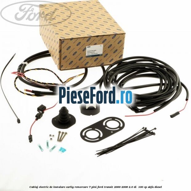 Cablaj electric de instalare carlig remorcare 7 pini Ford Transit 2000-2006 2.0 DI 100 cp Cablaj electric de instalare carlig remorcare 7 pini Ford Transit 2000-2006 2.0 DI 100 cp ABFA diesel