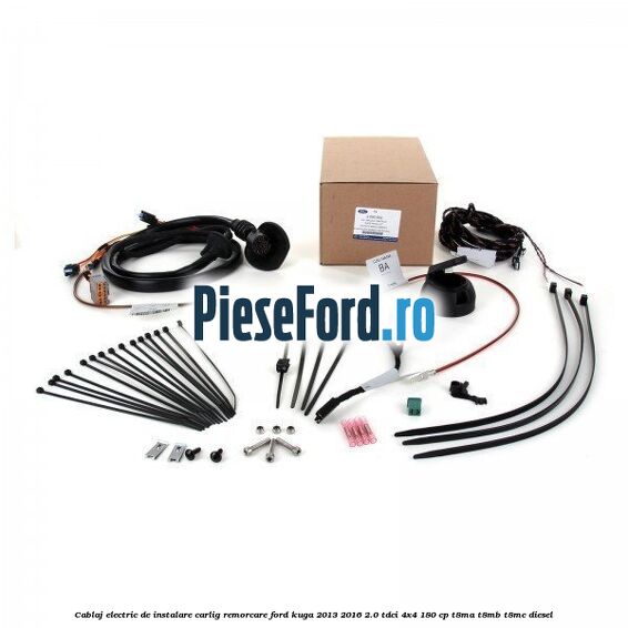 Cablaj electric de instalare carlig remorcare Ford Kuga 2013-2016 2.0 TDCi 4x4 180 cp Cablaj electric de instalare carlig remorcare Ford Kuga 2013-2016 2.0 TDCi 4x4 180 cp T8MA, T8MB, T8MC diesel