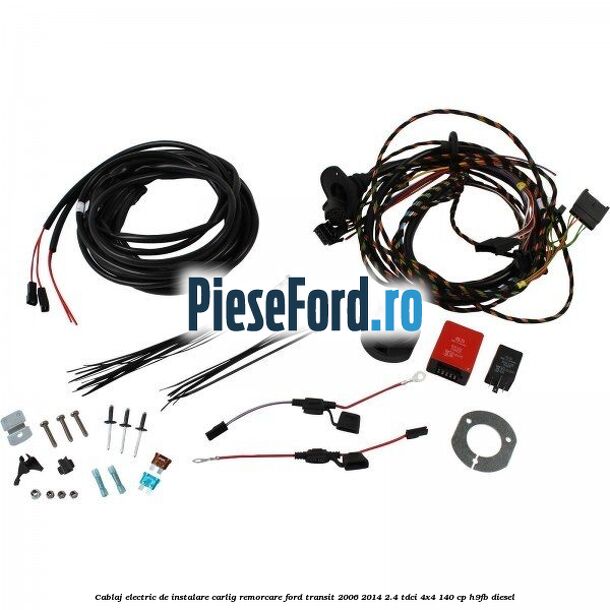 Cablaj electric de instalare carlig remorcare Ford Transit 2006-2014 2.4 TDCi 4x4 140 cp H9FB diesel