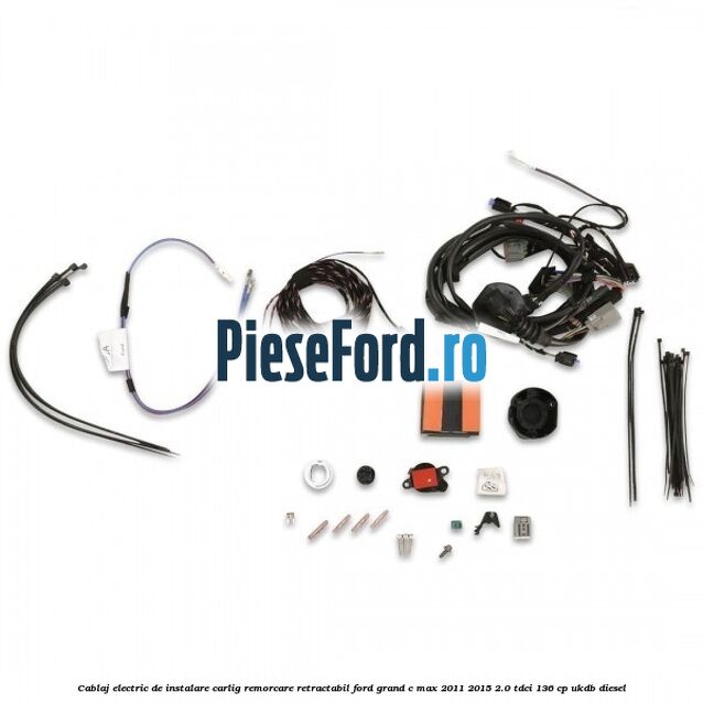 Cablaj electric de instalare carlig remorcare retractabil Ford Grand C-Max 2011-2015 2.0 TDCi 136 cp Cablaj electric de instalare carlig remorcare retractabil Ford Grand C-Max 2011-2015 2.0 TDCi 136 cp UKDB diesel