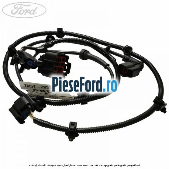 Cablaj electric dreapta spate Ford Focus 2004-2007 2.0 TDCi 136 cp G6DA, G6DB, G6DD, G6DG diesel