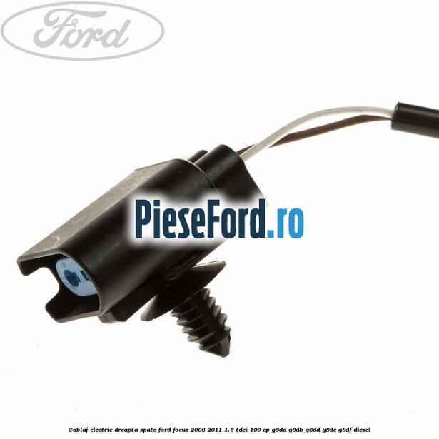 Cablaj electric dreapta spate Ford Focus 2008-2011 1.6 TDCi 109 cp G8DA, G8DB, G8DD, G8DE, G8DF diesel