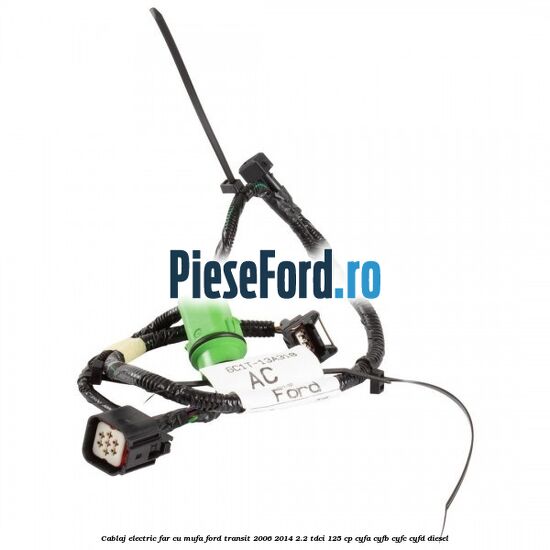 Cablaj electric far cu mufa Ford Transit 2006-2014 2.2 TDCi 125 cp Cablaj electric far cu mufa Ford Transit 2006-2014 2.2 TDCi 125 cp CYFA, CYFB, CYFC, CYFD diesel