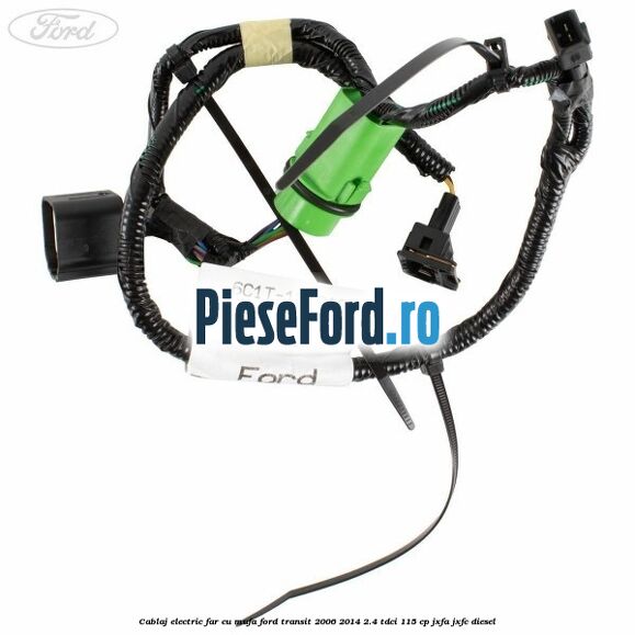 Cablaj electric far cu mufa Ford Transit 2006-2014 2.4 TDCi 115 cp JXFA, JXFC diesel