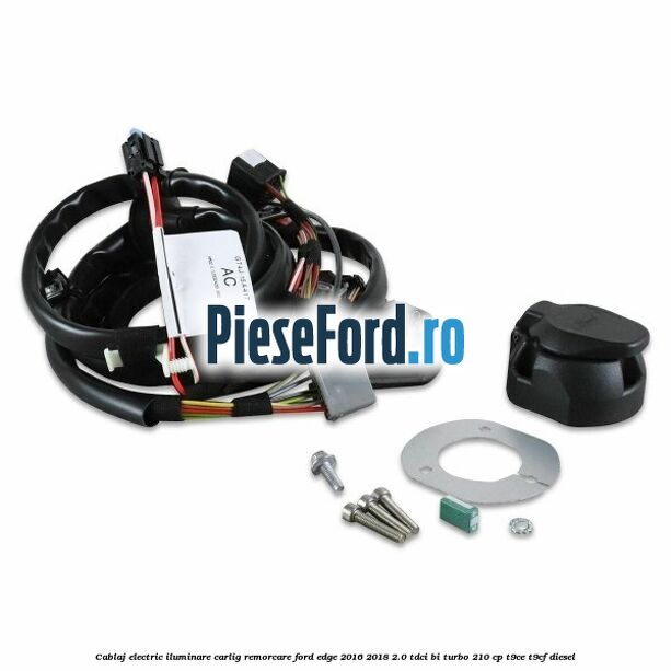 Cablaj electric iluminare carlig remorcare Ford Edge 2016-2018 2.0 TDCi Bi-Turbo 210 cp T9CE, T9CF diesel