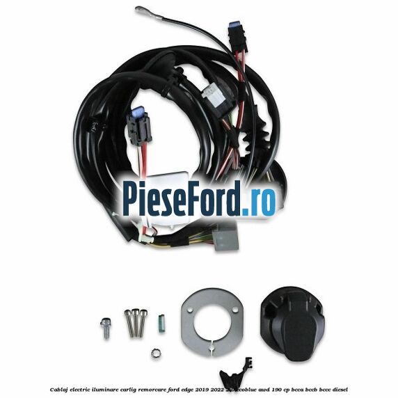 Cablaj electric iluminare carlig remorcare Ford Edge 2019-2022 2.0 EcoBlue AWD 190 cp Cablaj electric iluminare carlig remorcare Ford Edge 2019-2022 2.0 EcoBlue AWD 190 cp BCCA, BCCB, BCCC diesel