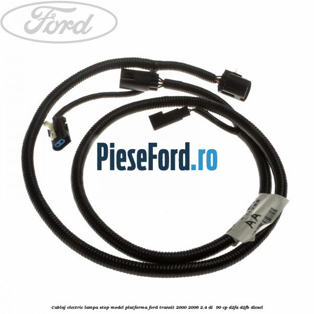 Cablaj electric lampa stop model platforma Ford Transit 2000-2006 2.4 DI  90 cp D2FA, D2FB diesel