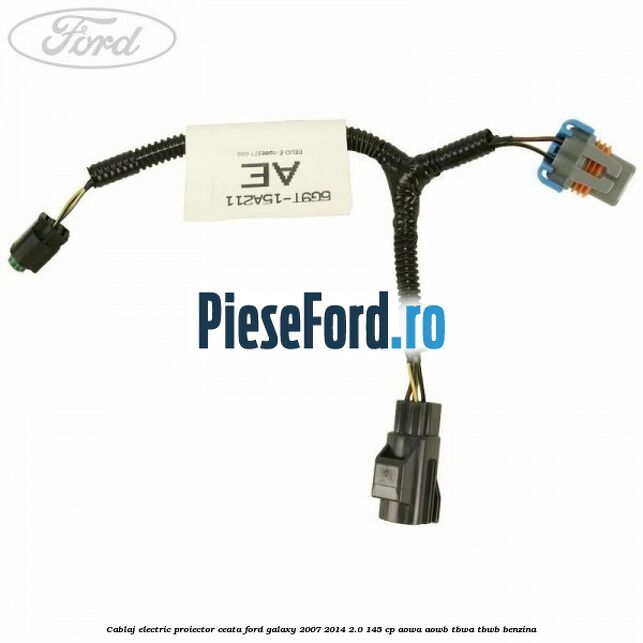 Cablaj electric proiector ceata Ford Galaxy 2007-2014 2.0 145 cp Cablaj electric proiector ceata Ford Galaxy 2007-2014 2.0 145 cp AOWA, AOWB, TBWA, TBWB benzina