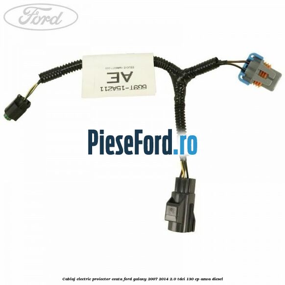 Cablaj electric proiector ceata Ford Galaxy 2007-2014 2.0 TDCi 130 cp Cablaj electric proiector ceata Ford Galaxy 2007-2014 2.0 TDCi 130 cp AZWA diesel