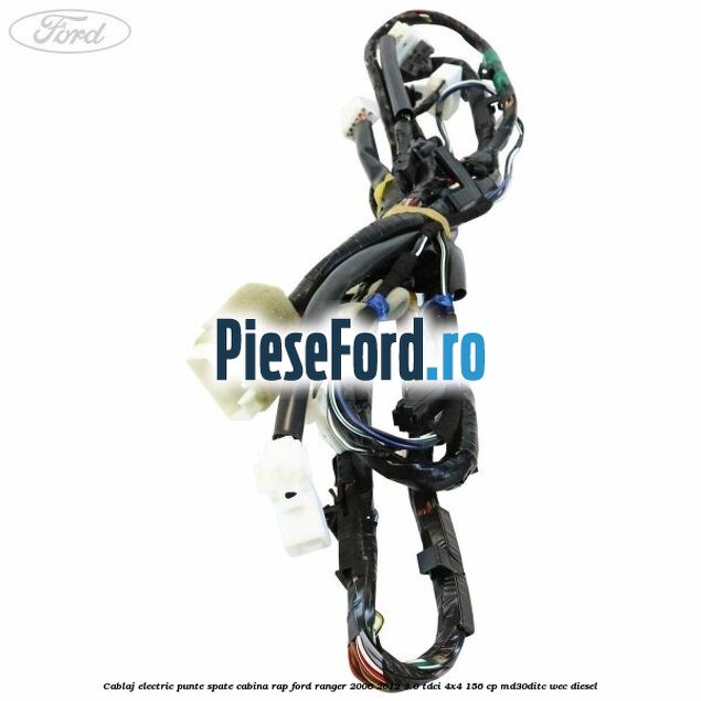 Cablaj electric punte spate cabina rap Ford Ranger 2006-2012 3.0 TDCi 4x4 156 cp MD30DITC, WEC diesel