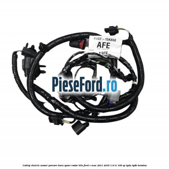 Cablaj electric senzor parcare bara spate radar BLIS Ford C-Max 2011-2015 1.6 Ti 105 cp IQDA, IQDB benzina