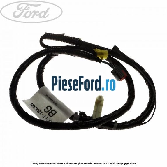 Cablaj electric sistem alarma Thatcham Ford Transit 2006-2014 2.2 TDCi 130 cp QWFA diesel