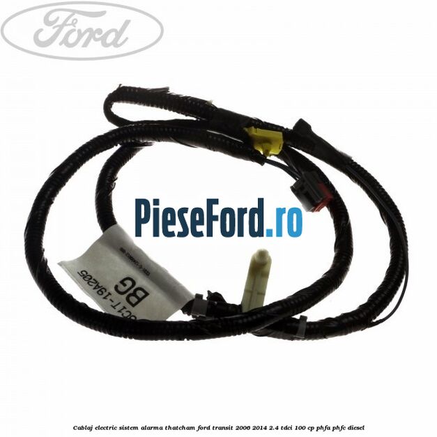 Cablaj electric sistem alarma Thatcham Ford Transit 2006-2014 2.4 TDCi 100 cp PHFA, PHFC diesel