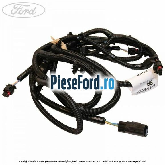 Cablaj electric sistem parcare cu senzori fata Ford Transit 2014-2018 2.2 TDCi RWD 155 cp CV24, CVR5, UYR6 diesel