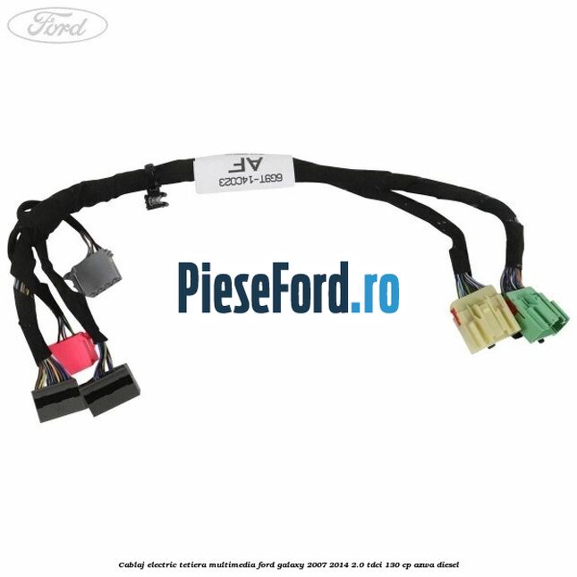 Cablaj electric tetiera multimedia Ford Galaxy 2007-2014 2.0 TDCi 130 cp Cablaj electric tetiera multimedia Ford Galaxy 2007-2014 2.0 TDCi 130 cp AZWA diesel