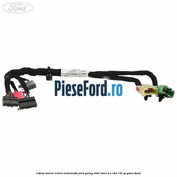 Cablaj electric tetiera multimedia Ford Galaxy 2007-2014 2.2 TDCi 175 cp Cablaj electric tetiera multimedia Ford Galaxy 2007-2014 2.2 TDCi 175 cp Q4WA diesel