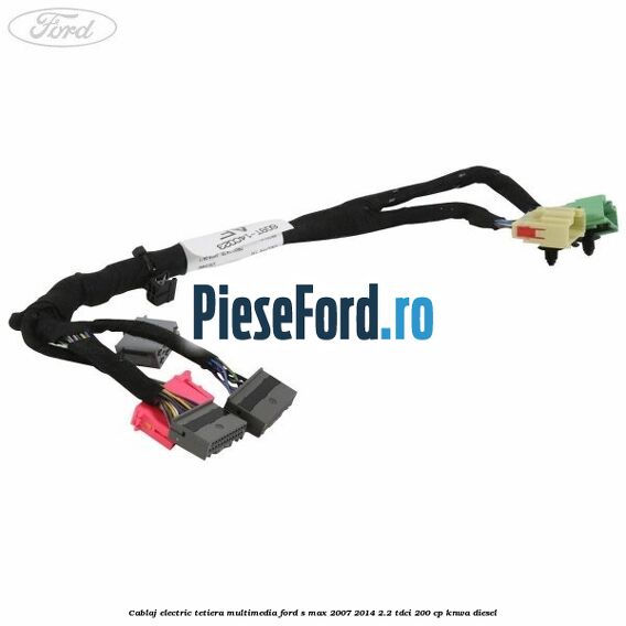 Cablaj electric tetiera multimedia Ford S-Max 2007-2014 2.2 TDCi 200 cp KNWA diesel