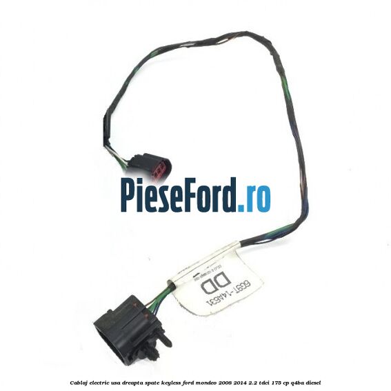 Cablaj electric usa dreapta spate keyless Ford Mondeo 2008-2014 2.2 TDCi 175 cp Q4BA diesel