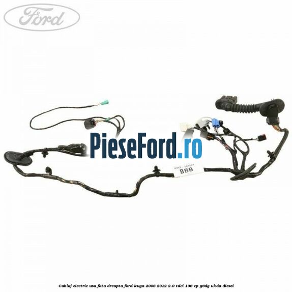 Cablaj electric usa fata dreapta Ford Kuga 2008-2012 2.0 TDCi 136 cp G6DG, UKDA diesel