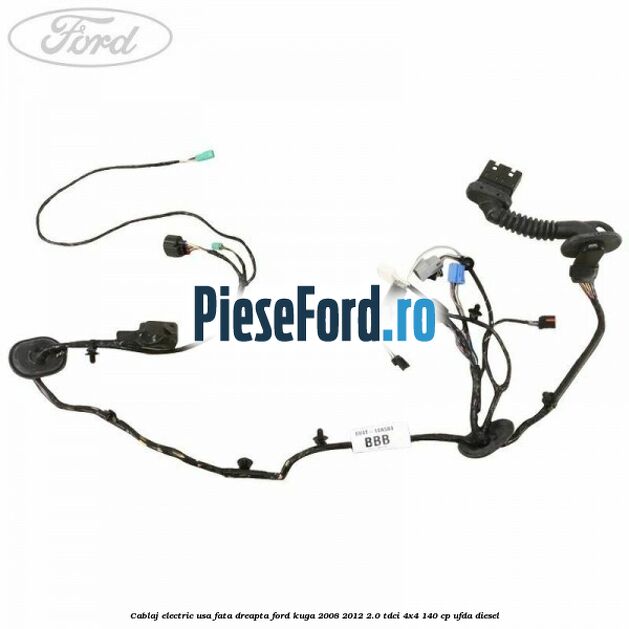 Cablaj electric usa fata dreapta Ford Kuga 2008-2012 2.0 TDCI 4x4 140 cp UFDA diesel