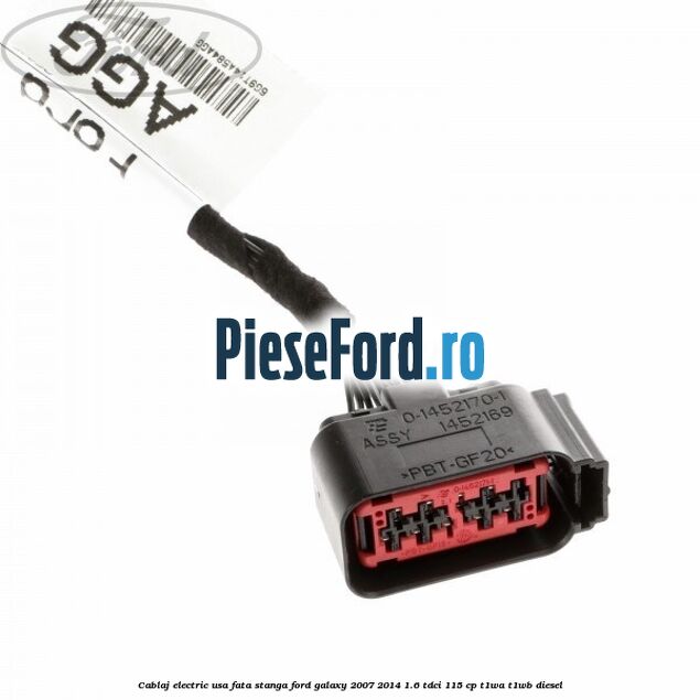 Cablaj electric usa fata stanga Ford Galaxy 2007-2014 1.6 TDCi 115 cp T1WA, T1WB diesel