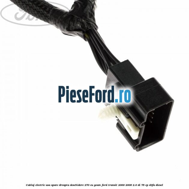 Cablaj electric usa spate dreapta deschidere 270 cu geam Ford Transit 2000-2006 2.0 DI 75 cp Cablaj electric usa spate dreapta deschidere 270 cu geam Ford Transit 2000-2006 2.0 DI 75 cp D3FA diesel