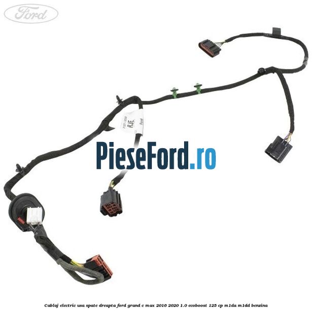 Cablaj electric usa spate dreapta Ford Grand C-Max 2016-2020 1.0 EcoBoost 125 cp M1DA, M1DD benzina