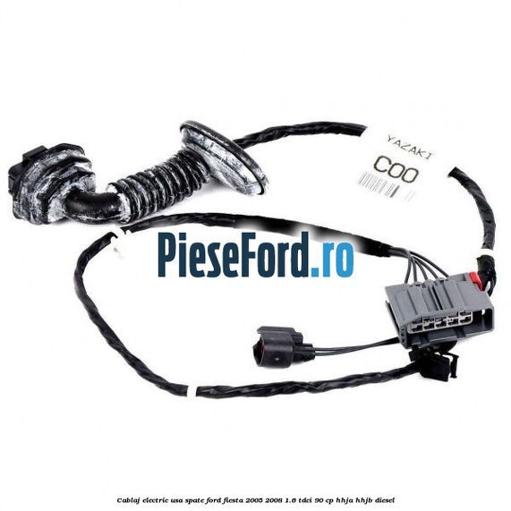 Cablaj electric usa spate Ford Fiesta 2005-2008 1.6 TDCi 90 cp HHJA, HHJB diesel
