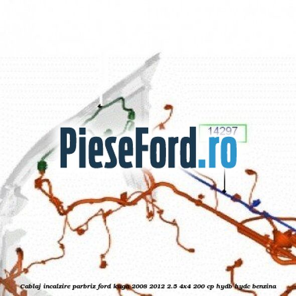 Cablaj incalzire parbriz Ford Kuga 2008-2012 2.5 4x4 200 cp Cablaj incalzire parbriz Ford Kuga 2008-2012 2.5 4x4 200 cp HYDB, HYDC benzina