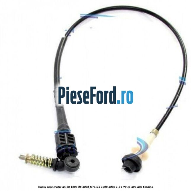 Cablu acceleratie an 08/1998-05/2005 Ford Ka 1996-2008 1.3 i 70 cp A9A, A9B benzina