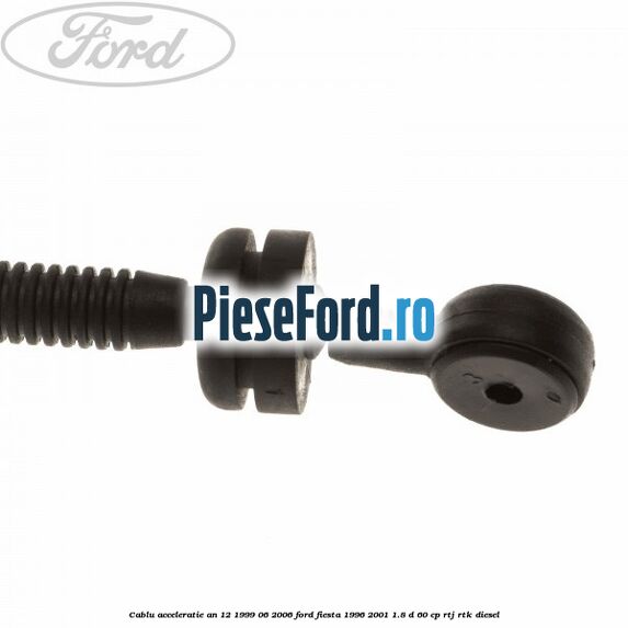 Cablu acceleratie an 12/1999-06/2006 Ford Fiesta 1996-2001 1.8 D 60 cp RTJ, RTK diesel