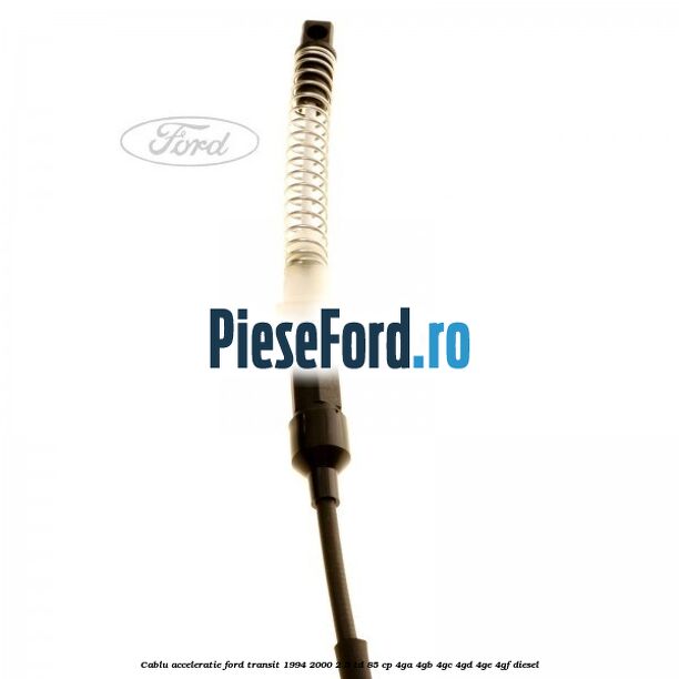 Cablu acceleratie Ford Transit 1994-2000 2.5 TD 85 cp 4GA, 4GB, 4GC, 4GD, 4GE, 4GF diesel