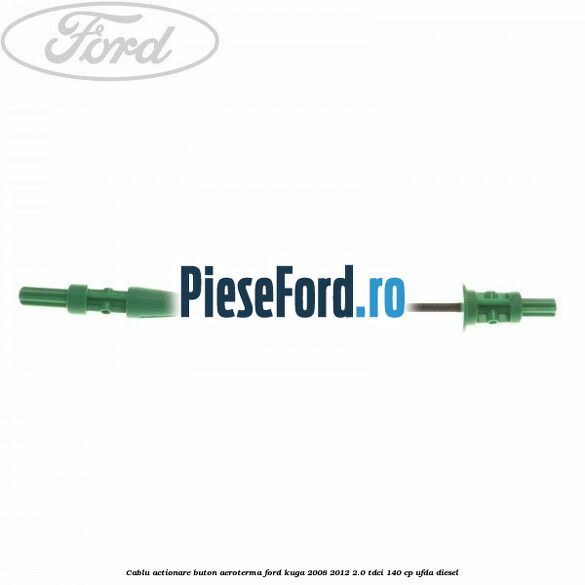 Cablu actionare buton aeroterma Ford Kuga 2008-2012 2.0 TDCI 140 cp UFDA diesel