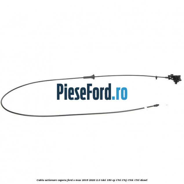 Cablu actionare capota Ford S-Max 2015-2023 2.0 TDCi 150 cp T7CI, T7CJ, T7CK, T7CL diesel