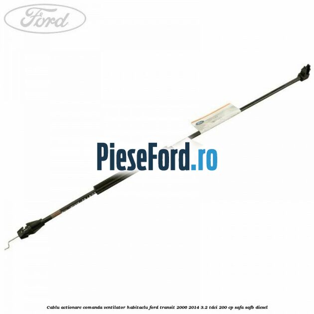 Cablu actionare comanda ventilator habitaclu Ford Transit 2006-2014 3.2 TDCi 200 cp SAFA, SAFB diesel