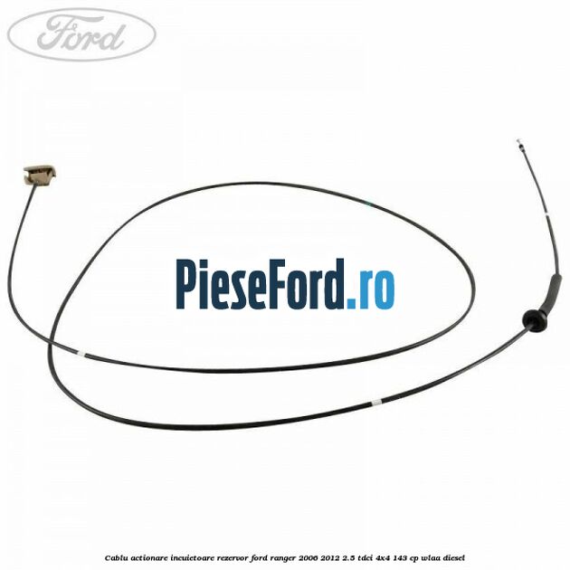 Cablu actionare incuietoare rezervor Ford Ranger 2006-2012 2.5 TDCi 4x4 143 cp WLAA diesel