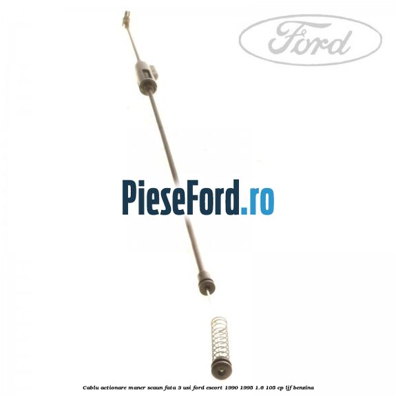 Cablu actionare maner scaun fata 3 usi Ford Escort 1990-1995 1.6 105 cp LJF benzina