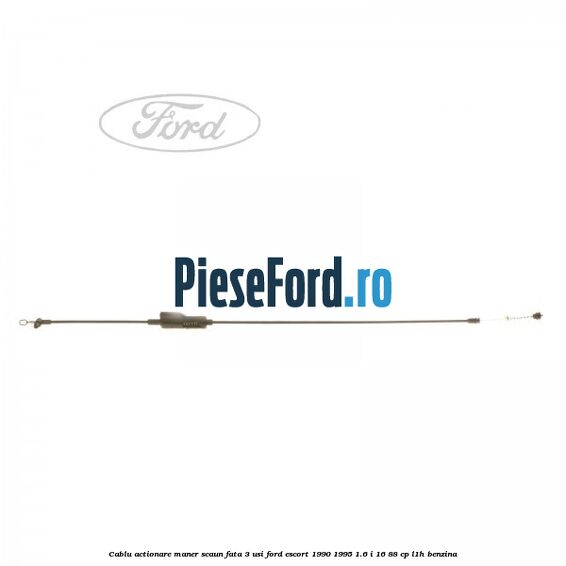Cablu actionare maner scaun fata 3 usi Ford Escort 1990-1995 1.6 i 16 88 cp L1H benzina