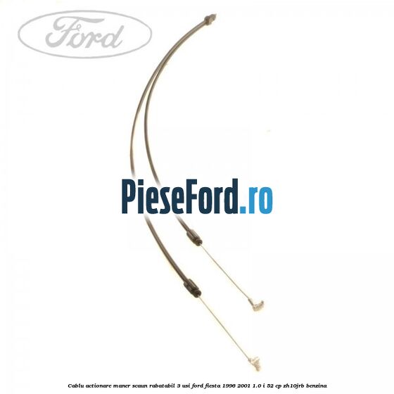 Cablu actionare maner scaun rabatabil 3 usi Ford Fiesta 1996-2001 1.0 i 52 cp ZH10JRB benzina