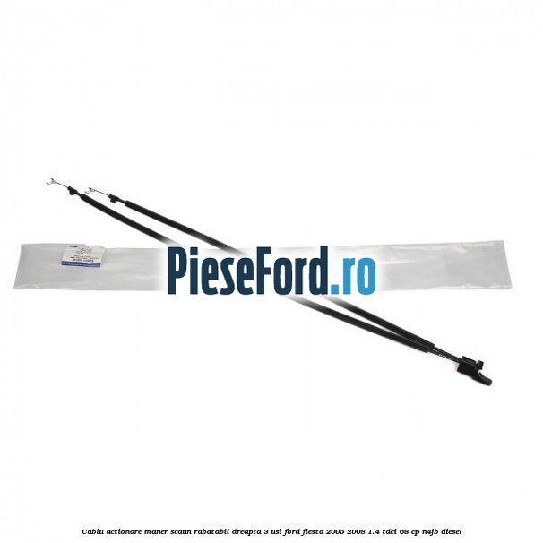 Cablu actionare maner scaun rabatabil dreapta 3 usi Ford Fiesta 2005-2008 1.4 TDCi 68 cp N4JB diesel