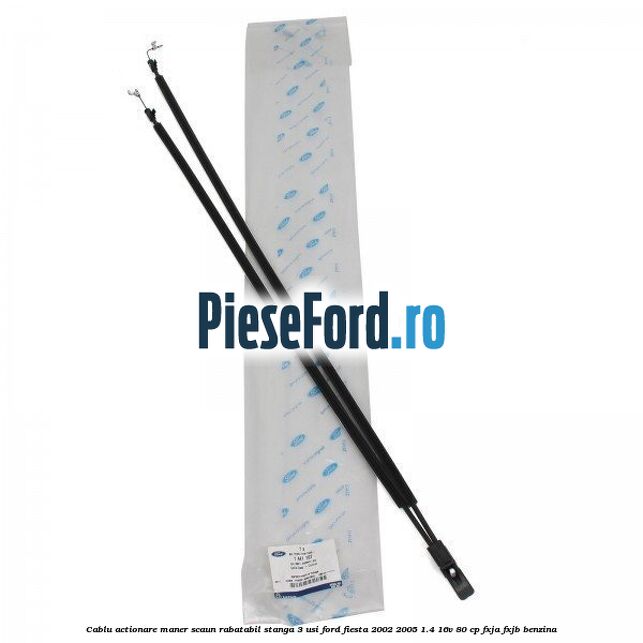Cablu actionare maner scaun rabatabil stanga 3 usi Ford Fiesta 2002-2005 1.4 16V 80 cp FXJA, FXJB benzina