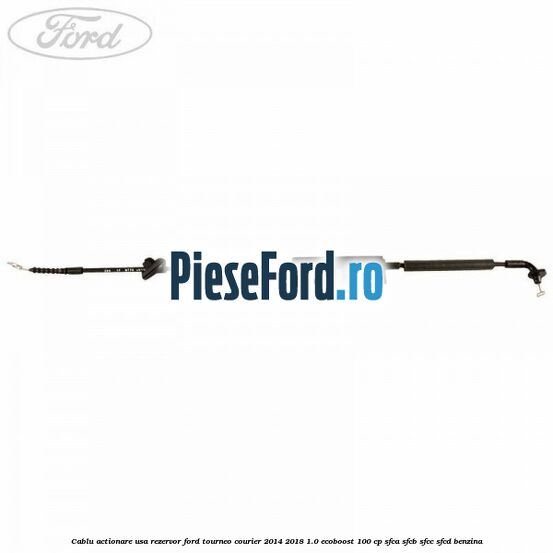 Cablu actionare usa rezervor Ford Tourneo Courier 2014-2018 1.0 EcoBoost 100 cp SFCA, SFCB, SFCC, SFCD benzina